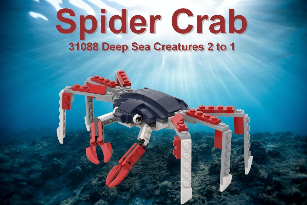 Lego Spider Crab 31088 2 to 1
