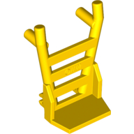 Lego Equipment Hand Truck / Sack Barrow Frame / Yellow