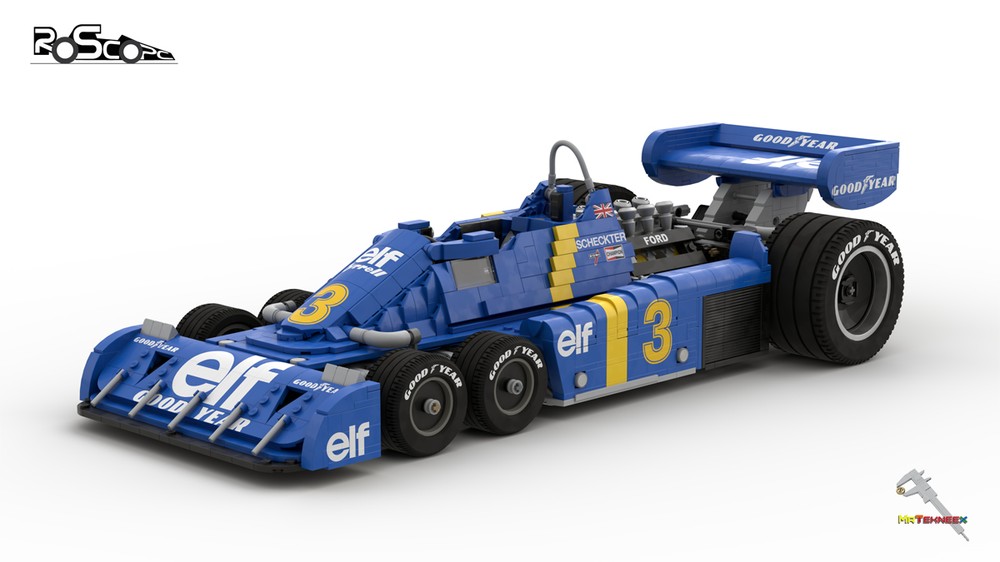 Lego Tyrrell P34 1976 - scale 1:8