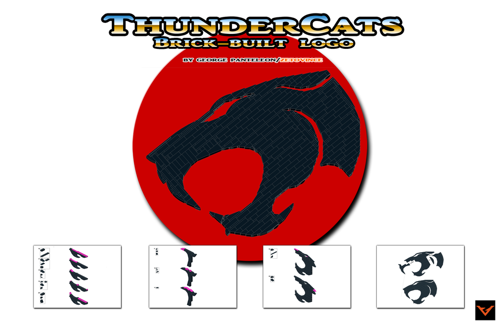 Lego ThunderCats Brick-Built Logo