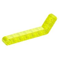 Lego Technic Beam 1 x 9 Bent (7 - 3) Thick / Trans-Neon Green
