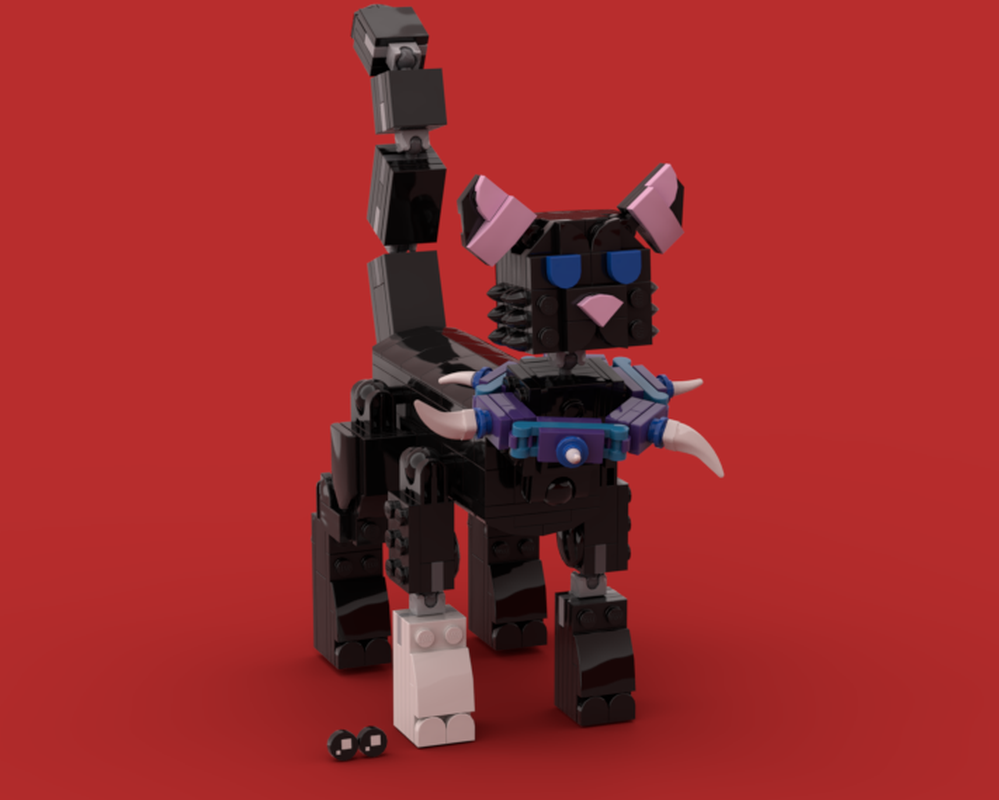 Lego Warrior cats P2: Scourge (+ collar and new set of eyes)