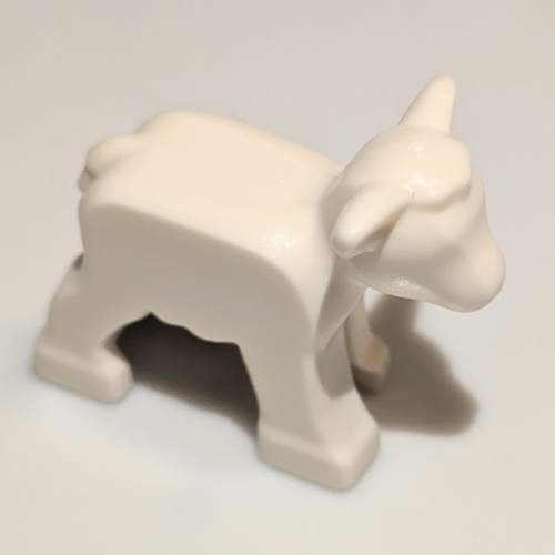 Lego Animal, Sheep / Lamb [PLAIN] / White