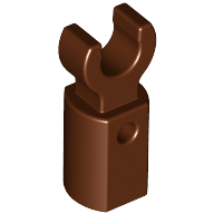 Lego Bar Holder with Clip / Reddish Brown