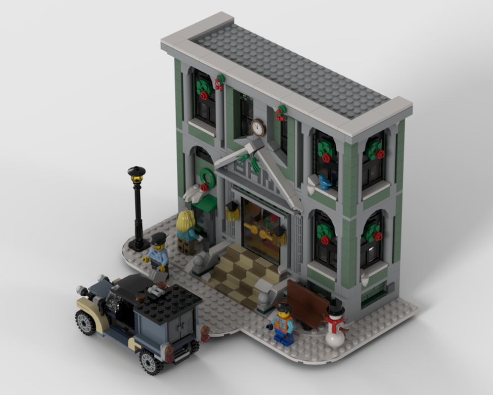 Lego Winter Village Bank