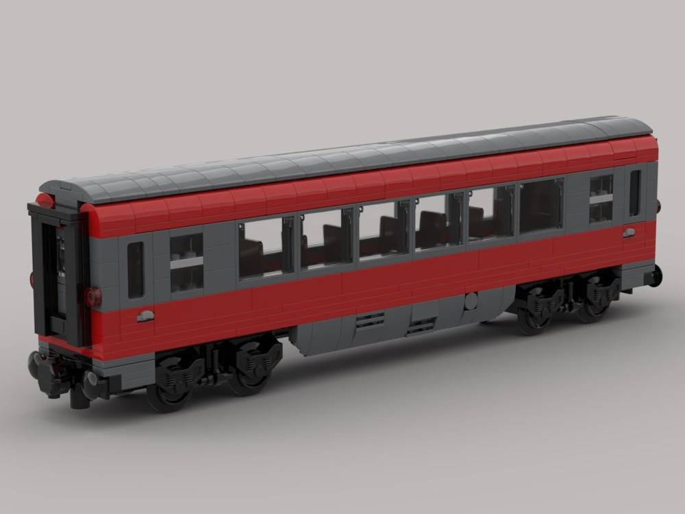 Lego Second class passenger waggon from the ÖBB