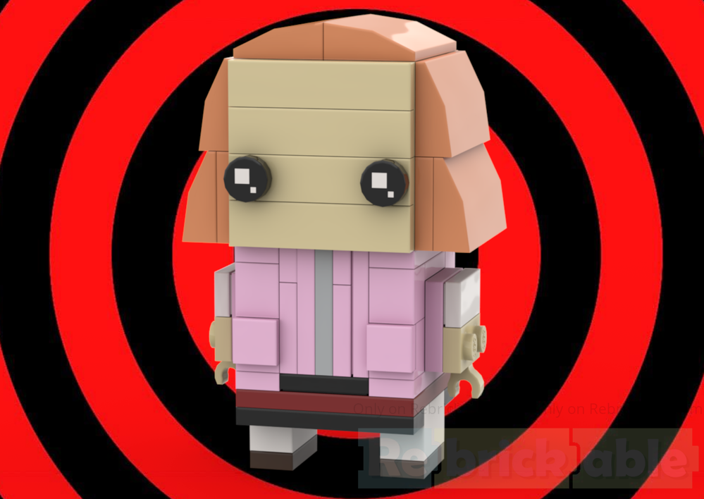 Lego Haru Okumura BrickHead - Persona 5