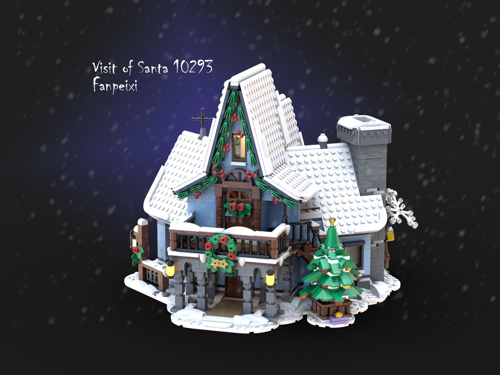 Lego Complete 10293 Santa's Visit