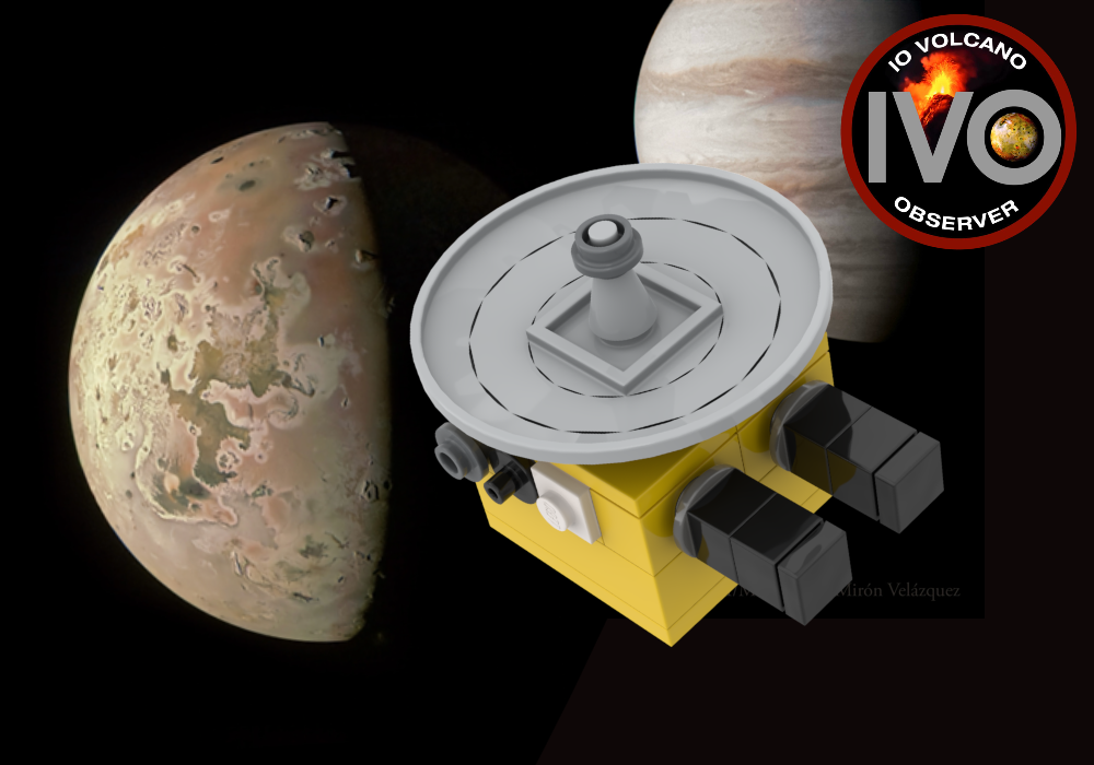 Lego Io Volcano Explorer (IVO) Spacecraft