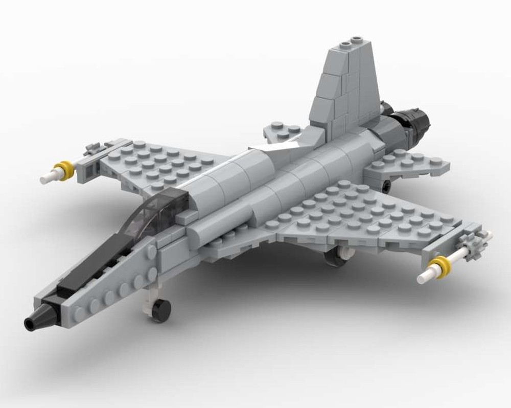 Lego 1.72 scale Northrop F-5 jetfighter