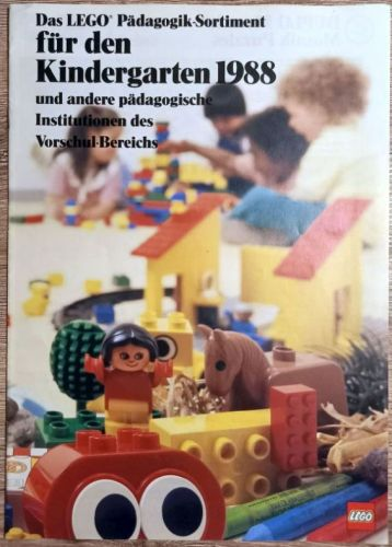 Lego 1988 Large CH/D Dacta - Das LEGO Pädagogik-Sortiment für den Kindergarten 1988 und andere pädagogische Institutionen des Vorschul-Bereichs (950111-CH/D)