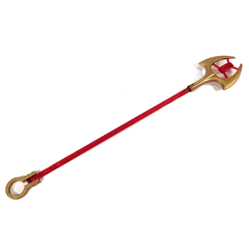 Lego Large Figure Weapon Staff (Euripides) / Trans-Red