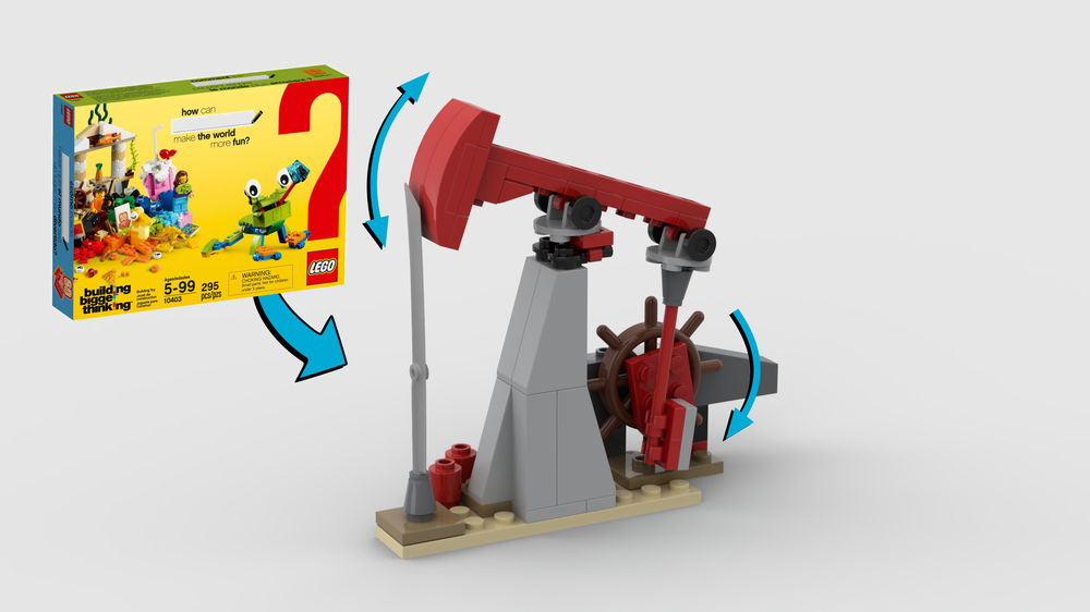 Lego 10403 Pumpjack Mechanism