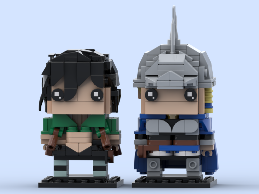 Lego Charlotte & Jack - Black Clover BrickHeadz
