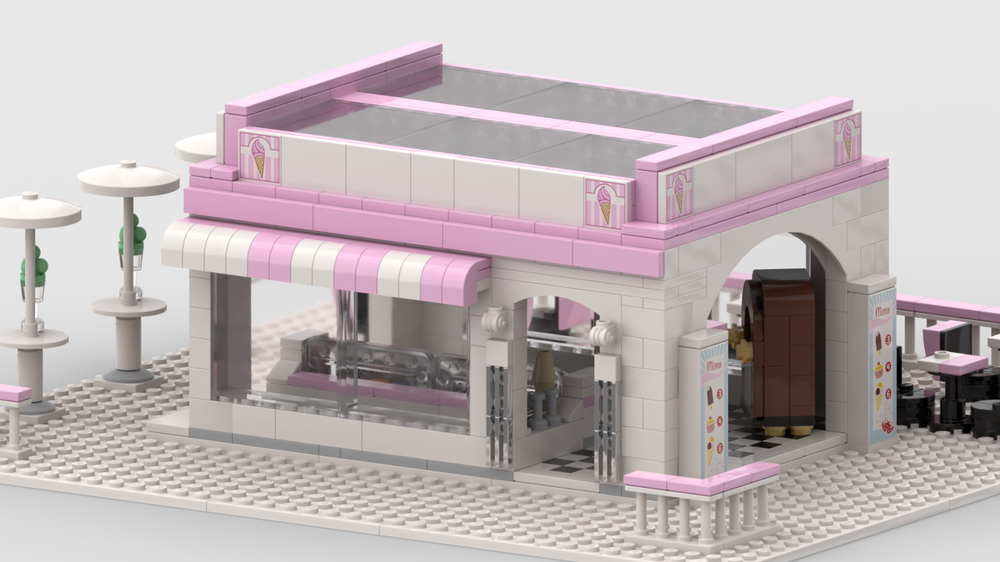 Lego Ice Cream Shop