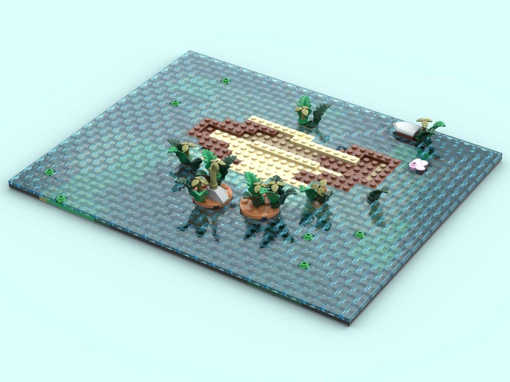Lego Ninjago City Base for Dragon Stone Shrine