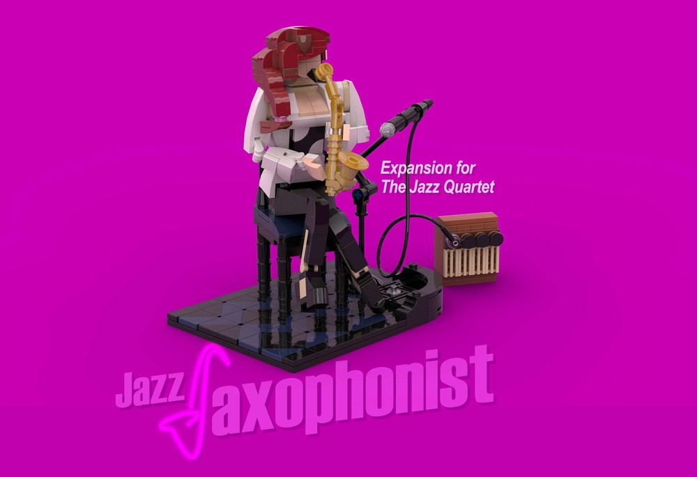 Lego Jazz Saxophonist