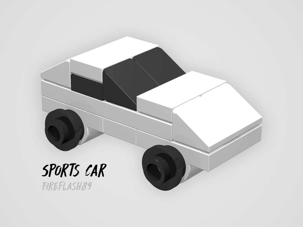 Lego Micro Scale Sports Car