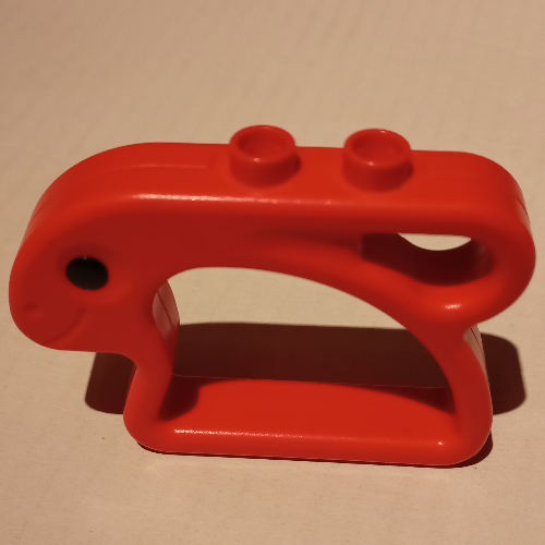 Lego Duplo Rattle Rabbit with Eyes Print