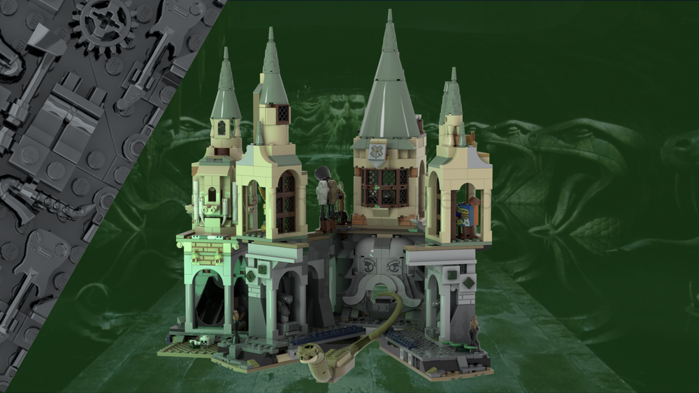 Lego HP - Secret chamber - alternate build of 76389