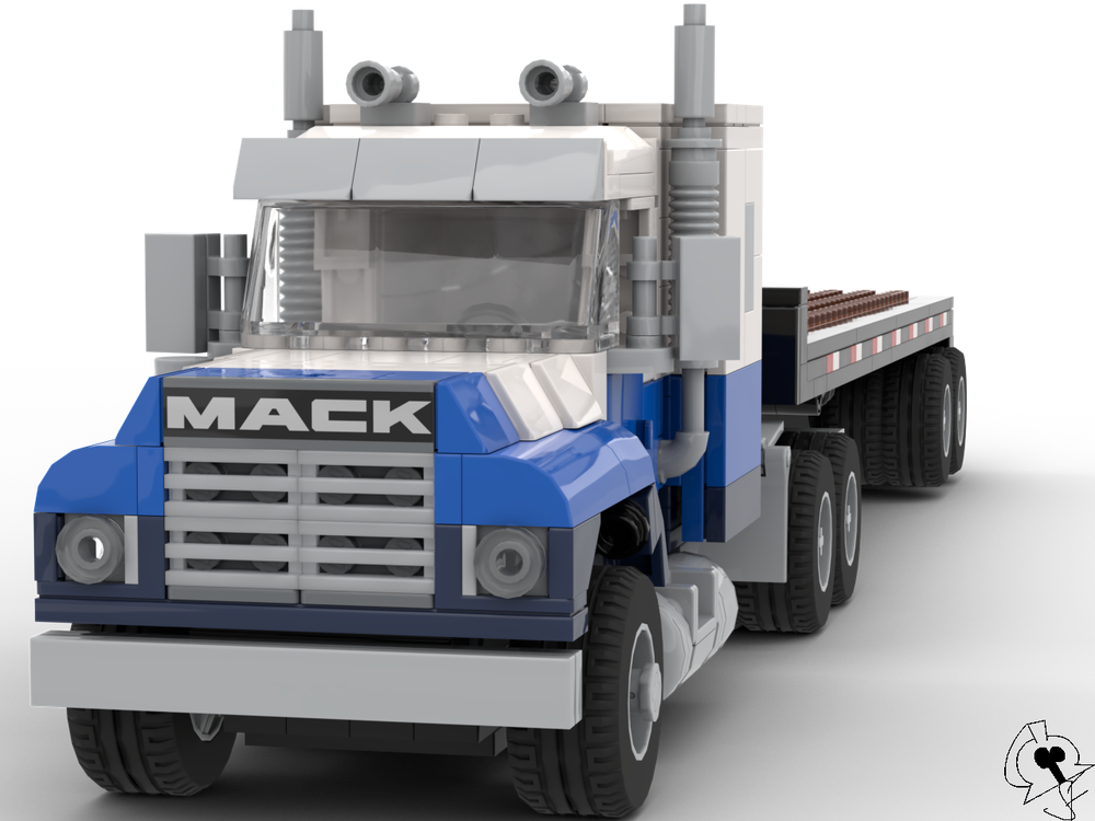 Lego Mack R Series Sleeper cab