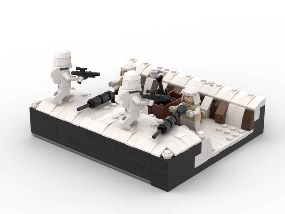 Lego Hoth Trench
