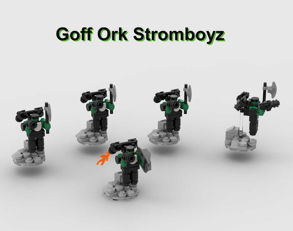 Lego Goff Ork Stormboyz