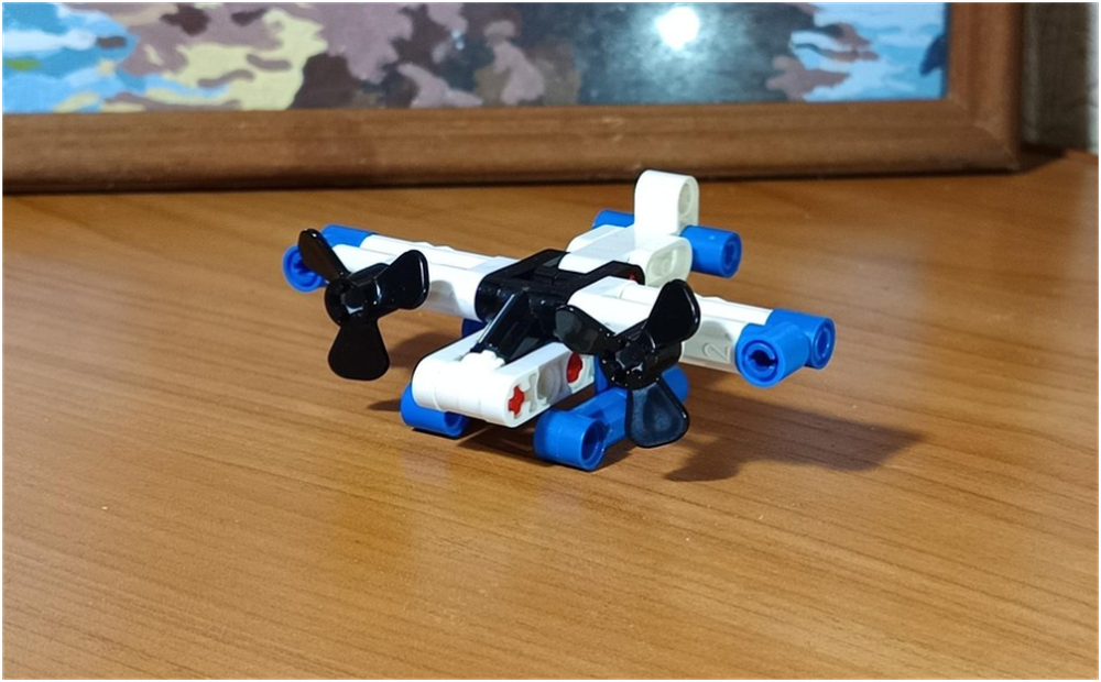Lego Mini 30736 White Seaplane
