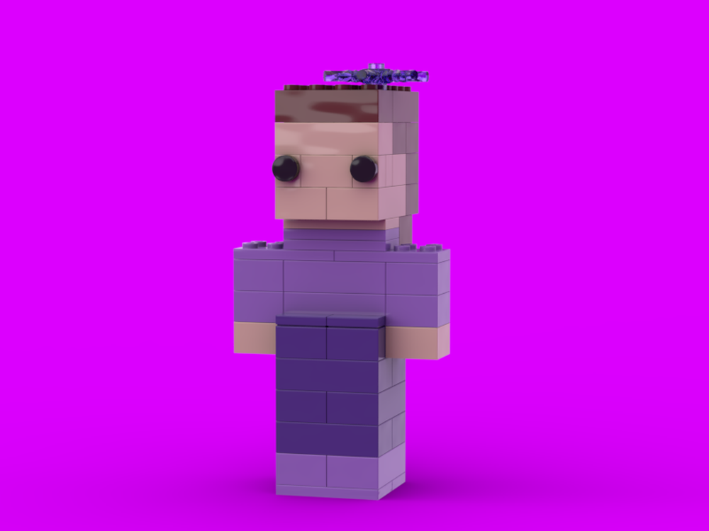 Lego Snowflake figure