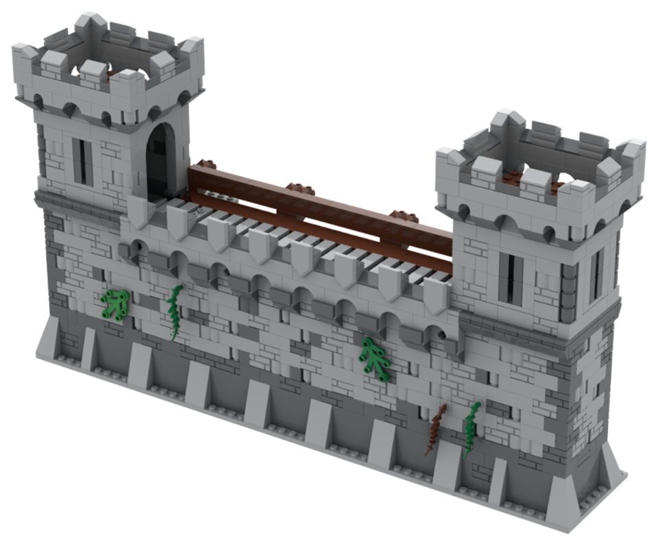 Lego Animated castle wall v1