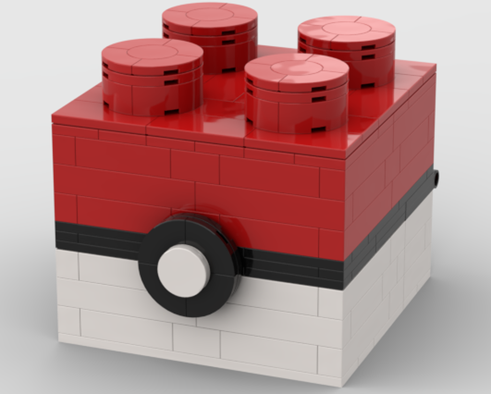 Lego Poké Ball Brick
