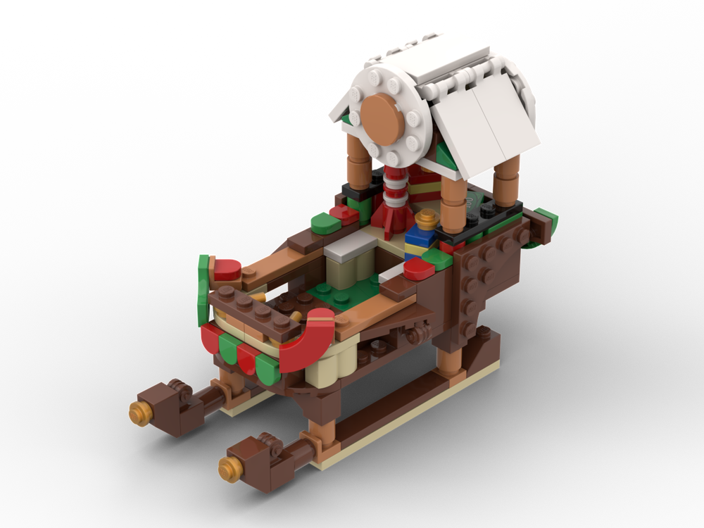 Lego Sleigh with Gifts