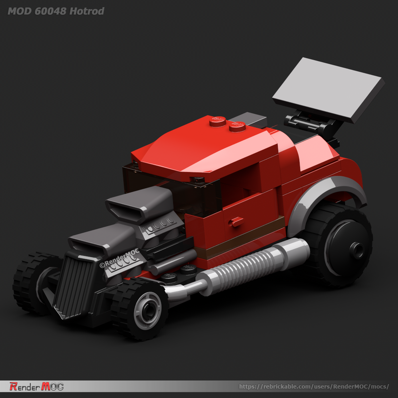 Lego MOD 60048 Hotrod