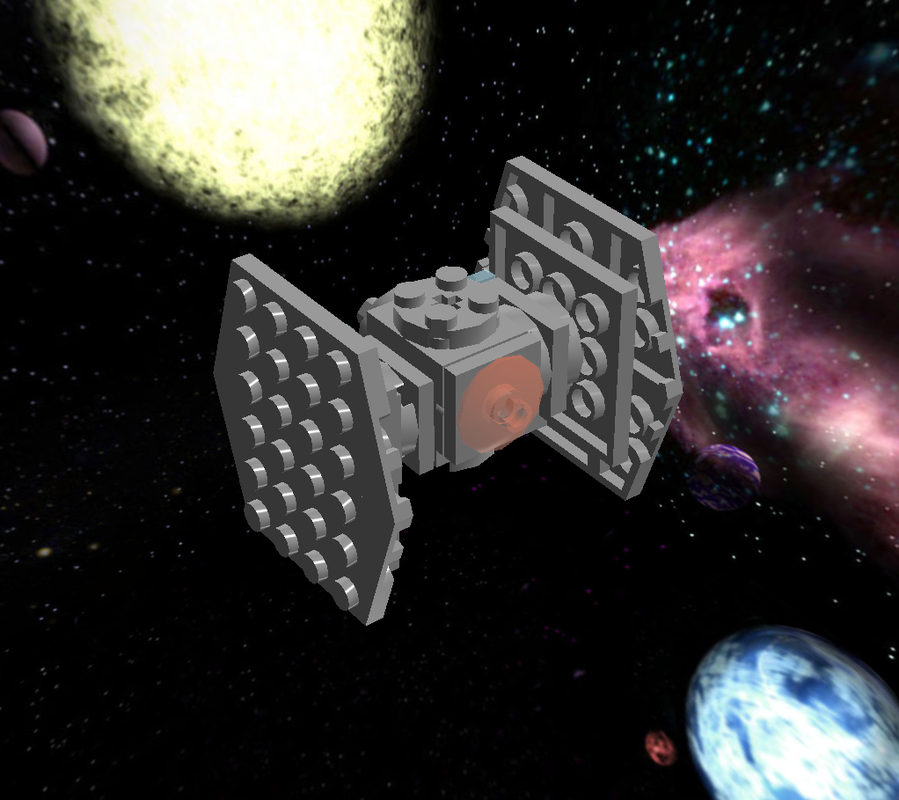 Lego Gray TIE fighter