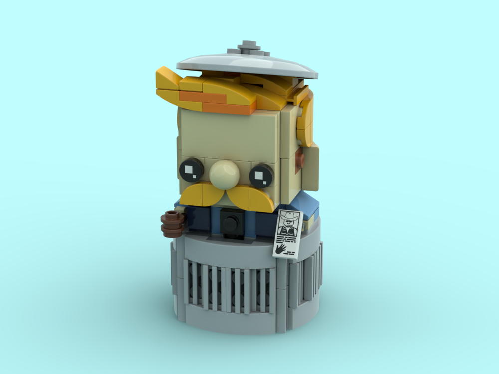 Lego Chief Quimby from Inspector Gadget