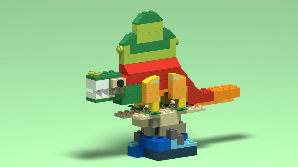 Lego BYGGLEK Dimetrodon