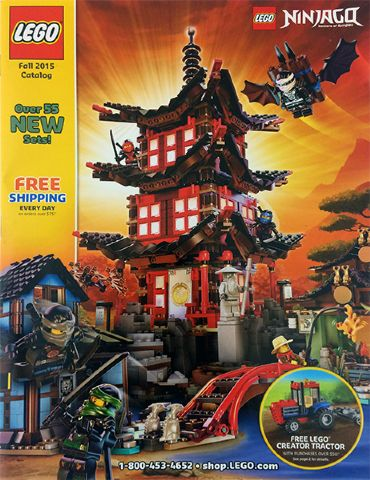 Lego 2015 Shop at Home - Fall, Ninjago Cover (WOR 3633)