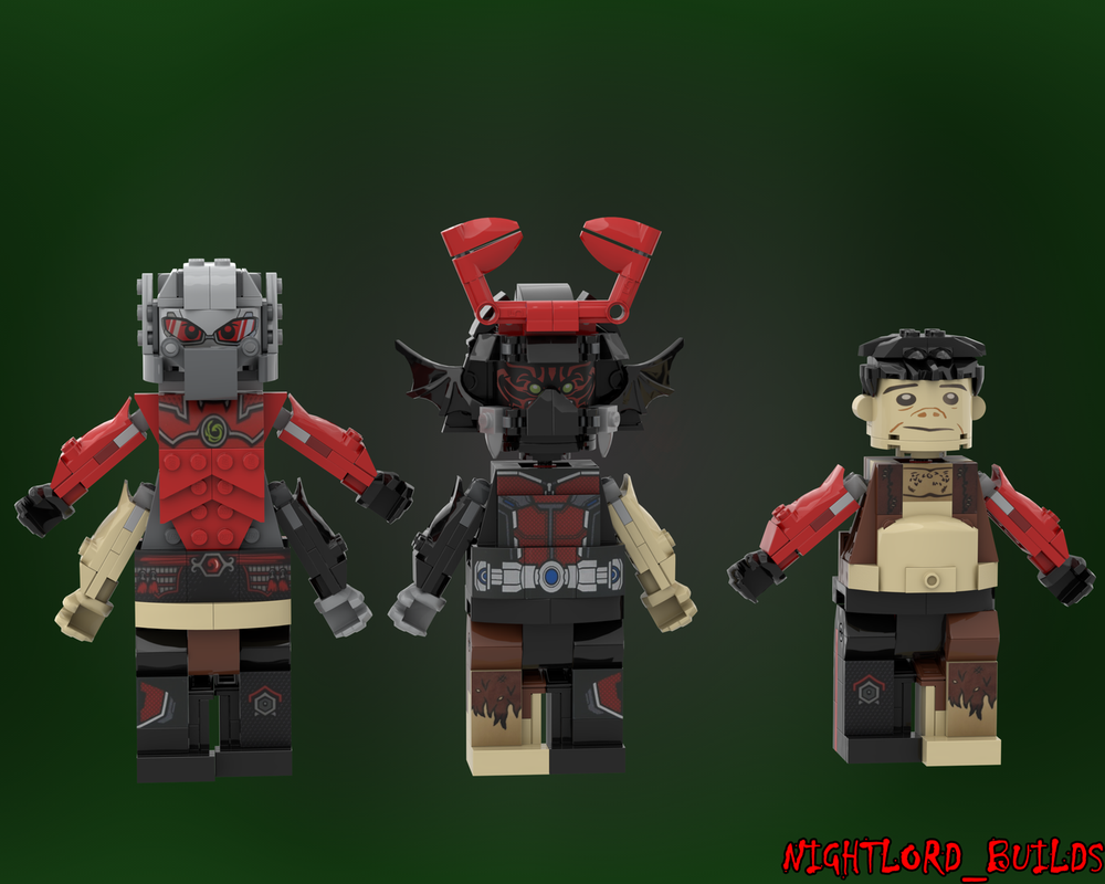 Lego Giantfigures: Fully modular & Improved