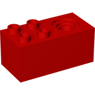 Lego Duplo Stove 2 x 4 x 2 1/2 with 4 Studs and Burner / Red