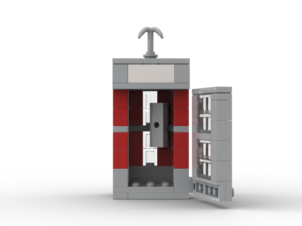 Lego Bill and Ted phone booth