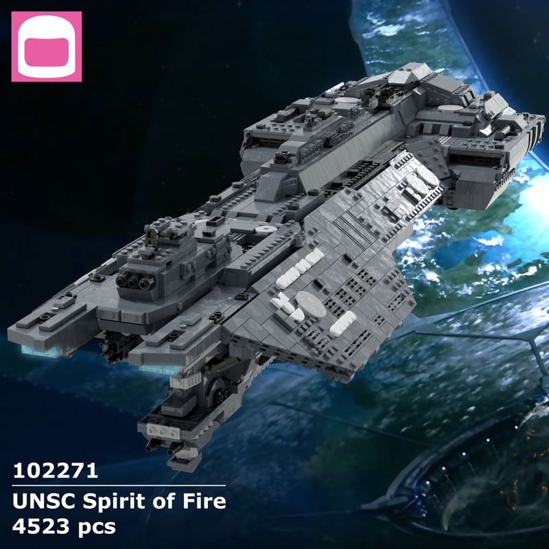 Lego UNSC Spirit of Fire