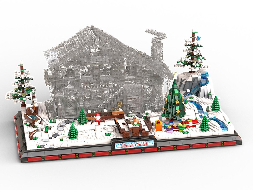 Lego Christmas Base for Winter Chalet (910004)