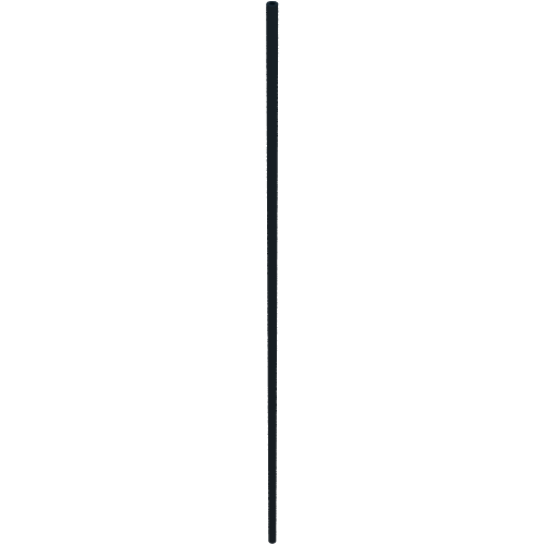 Lego Hose Rigid 3mm D. 30L / 24.0cm / Black