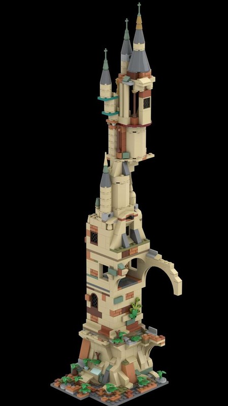 Lego Ruined tower