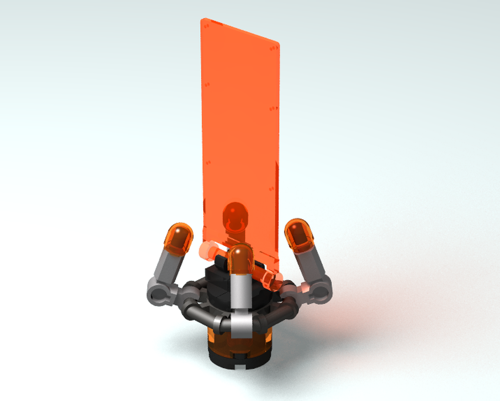Lego Merlok Holographic Information Kiosk