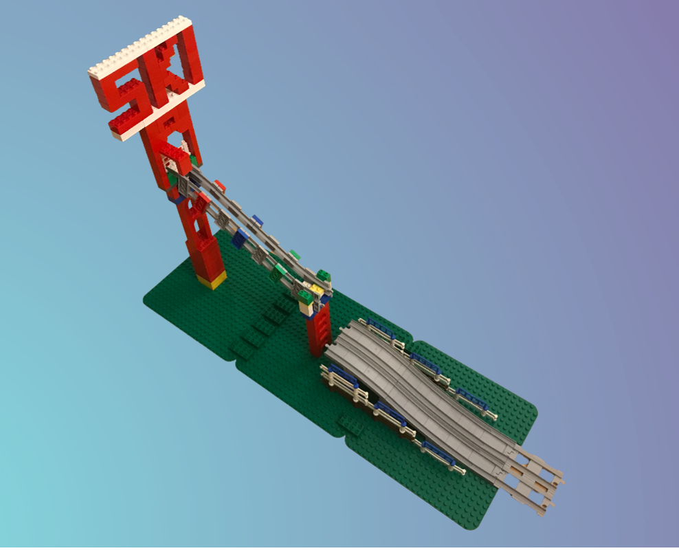 Lego Ski Jump - Duplo