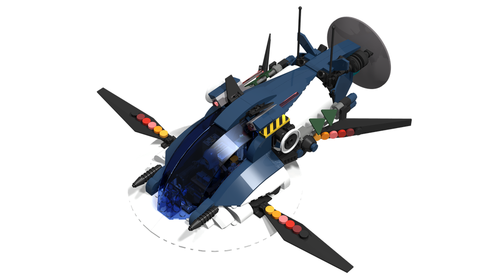 Lego Minifig Scale Commercial Scoutship