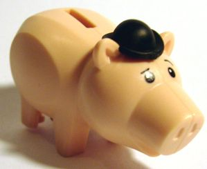 Lego Pig, Toy Story (Hamm as Evil Dr. Porkchop)