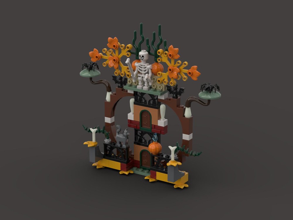 Lego The Skeleton Lord's Lair