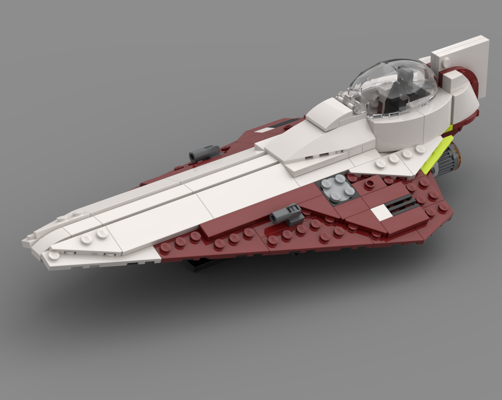 Lego Delta-7 Starfighter | 75333 MOD